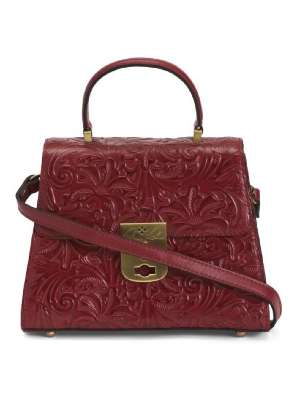 PATRICIA NASH Leather Chauny Satchel